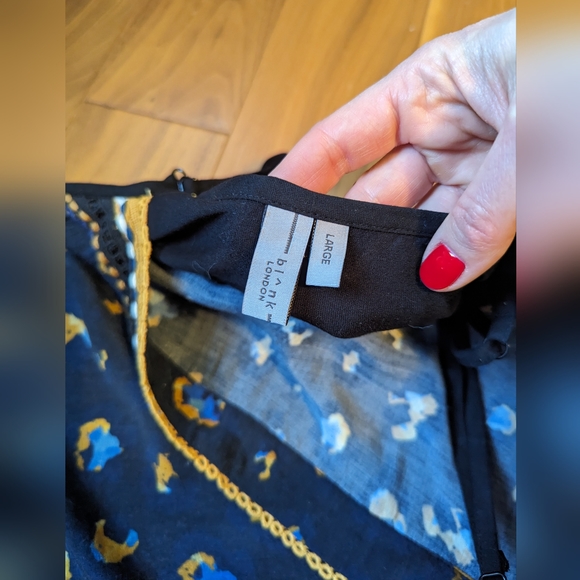 Anthropologie Bl^nk London tank top Large EUC - Picture 3 of 8